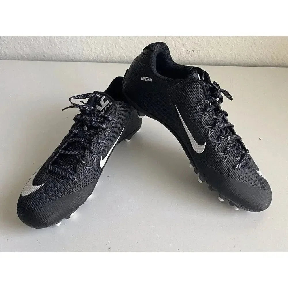 Nike Men's SIZE 15‎ Alpha Pro 2 TD Black Football Cleats 719930-010